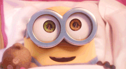 Kevin Minion Astonished Reaction GIF