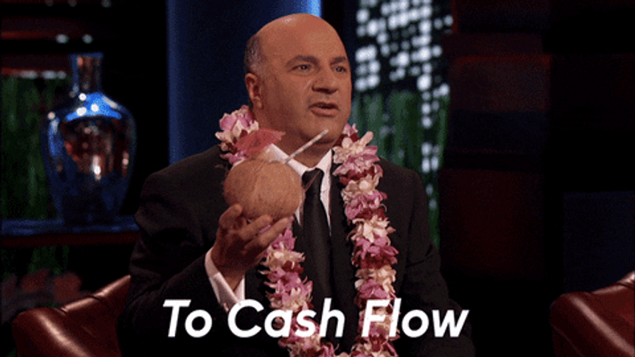 Kevin O'leary Cheering For Money GIF