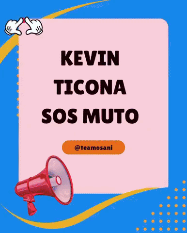 Kevin Ticona Sos Muto Poster With Spongebob and Patrick