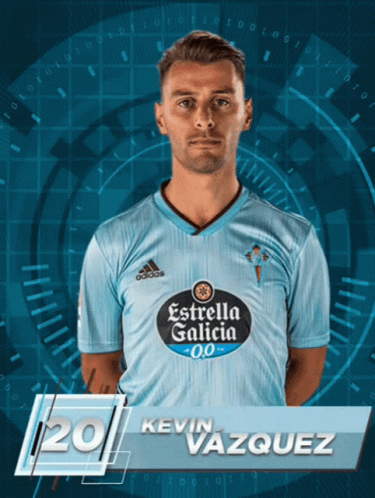 Kevin Vazquez Light Blue Adidas Shirt GIF