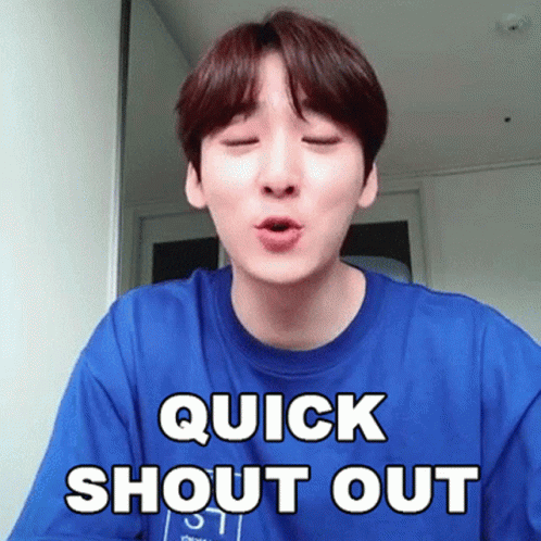 Kevin Woo Shout Out GIF