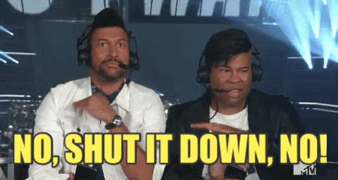 Key And Peele Shut It Down GIF