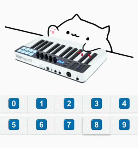 Keyboard Cat Bongo Musical GIF