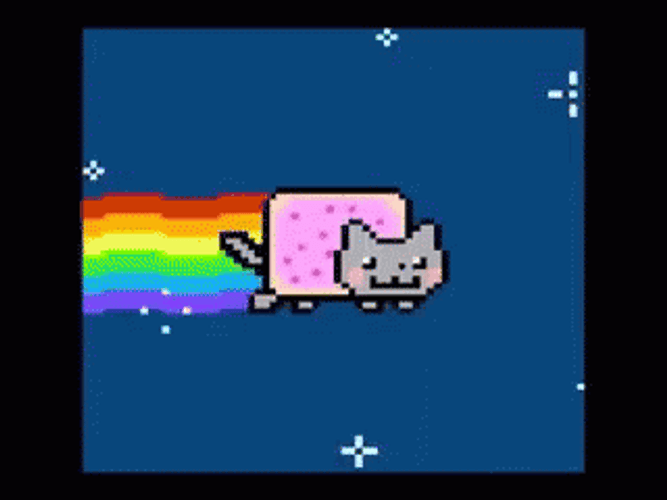 Keyboard Cat GIF