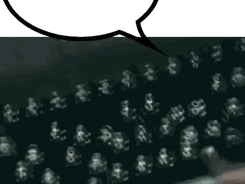 Keyboard Close Up With Speech Bubble