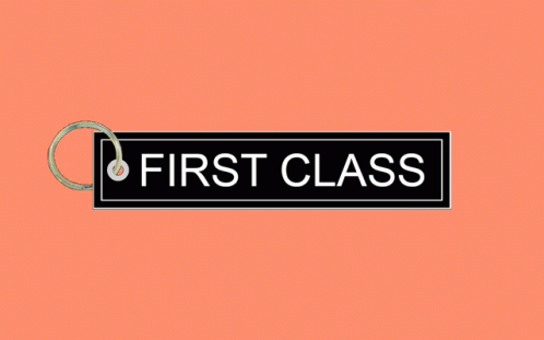 Keychain Saying Row One On Pink Background GIF
