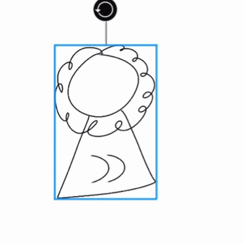 Keyhole With Wreath and Circle