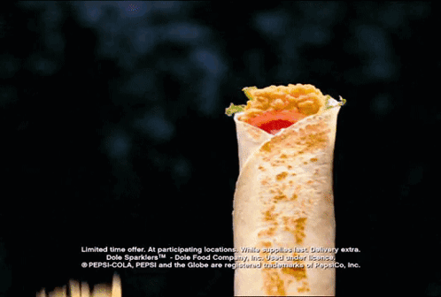 KFC Advertisement Wrap And Fries GIF