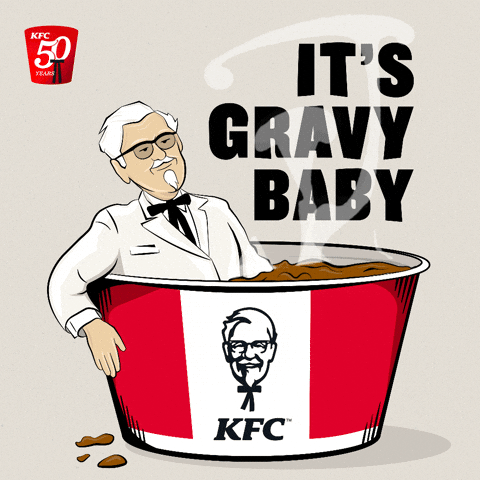 Kfc Hot Gravy GIF