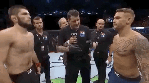 Khabib Getting Ready For A Fight GIF