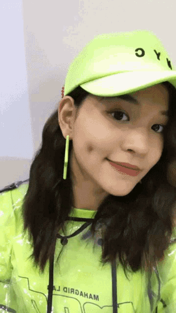 Khengbnk48 Neon Green Gif GIF