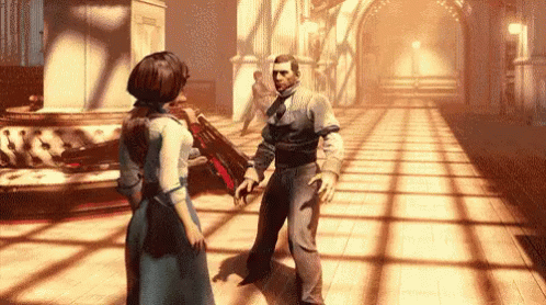 Kick In The Nuts Bioshock Infinite GIF