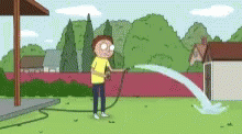 Kick In The Nuts Rick And Morty Animation GIF
