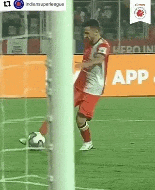 Kick In The Nuts Soccer Goal Fail GIF