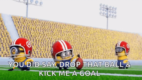 Kick Me A Goal Football Is Back GIF
