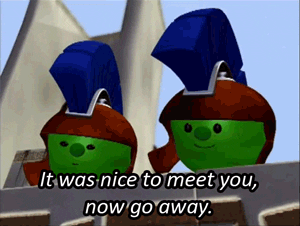 Kick Rocks Best Of Peas Veggietale GIF