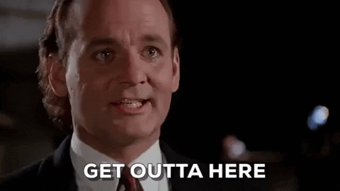 Kick Rocks Billy Crystal Screaming GIF