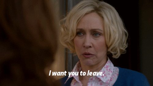 Kick Rocks Vera Farmiga GIF