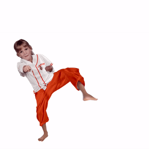 Kickball Karate Kid GIF