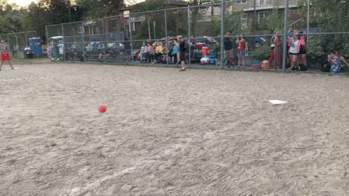 Kickball Strong Kick GIF