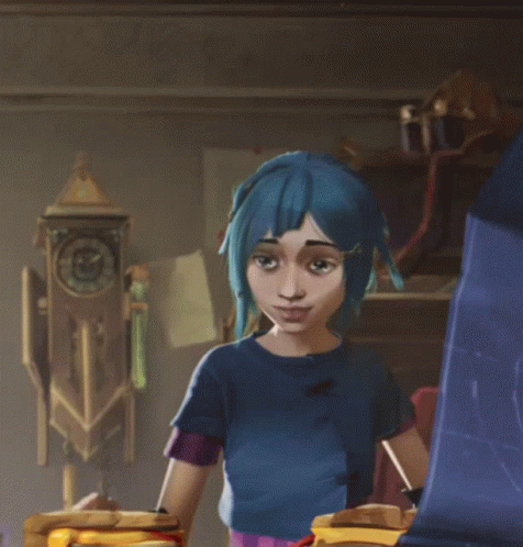 Kid Arcane Jinx Eating Sandwich GIF