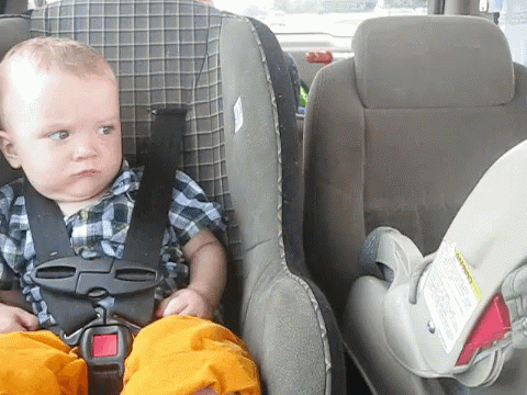 Kid Back In The Kid Car No Crash GIF