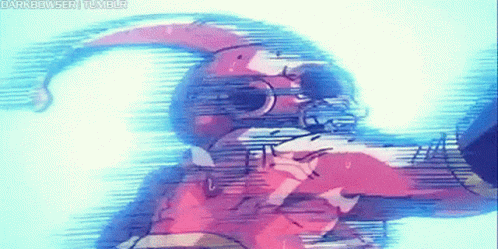 Kid Buu Disappearing GIF
