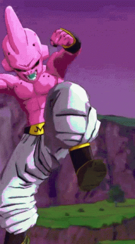 Kid Buu Legendary Finish GIF