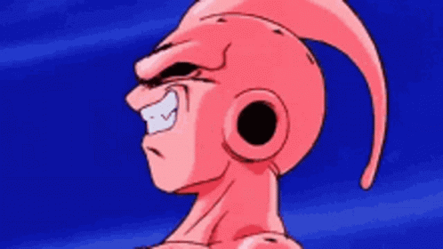Kid Buu Wide Smile GIF