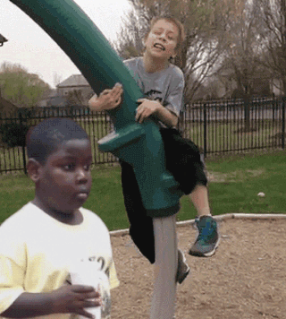 Kid Crying Dry Hump Park Toy GIF