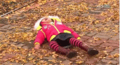 Kid Crying Lying In The Ground GIF