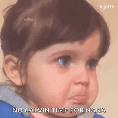 Kid Crying No Calvin Time GIF