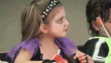 Kid Girl Throwing Up GIF