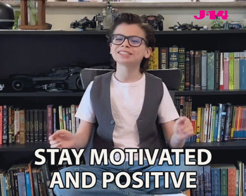 Kid Giving Motivation GIF