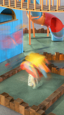 Kid Headbanging Time Lapse GIF