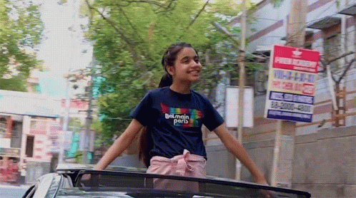 Kid In Fancy Car No Crash GIF