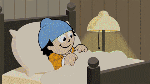 Kid Lights Off Dobranoc GIF
