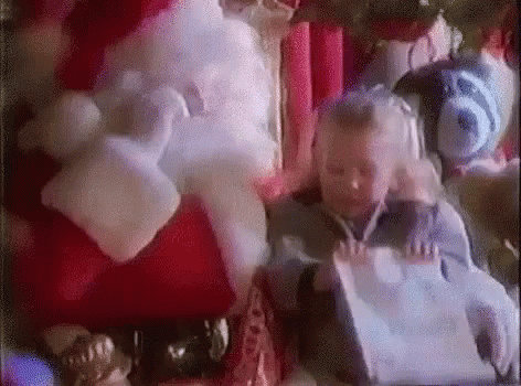 Kid Long List Of Wish To Santa GIF