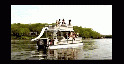 Kid Rock Boat Party GIF