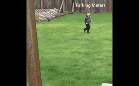 Kid's Toy Car Parallel Parking Fail GIF