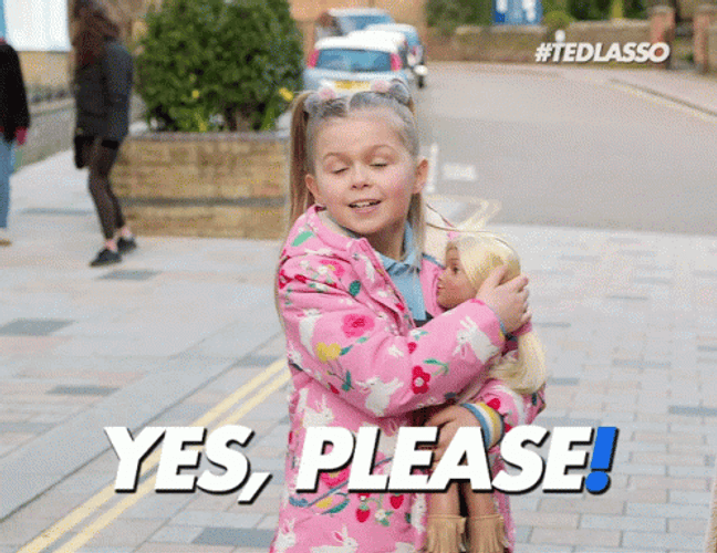 Kid Saying Yes Please GIF