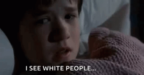 Kid Sees White People GIF