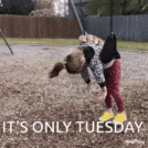 Kid Sing Tired Tuesday GIF