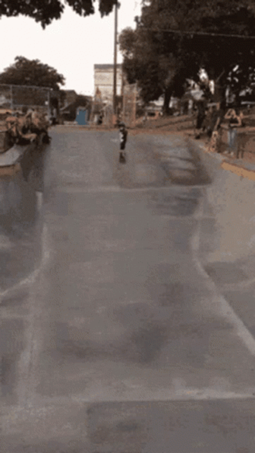 Kid Skateboard Smooth Trick Failed GIF