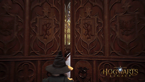 Kid Sorting Hat Hogwarts Legacy GIF