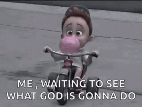 Kid The Incredibles Waiting To See Gods Plan GIF