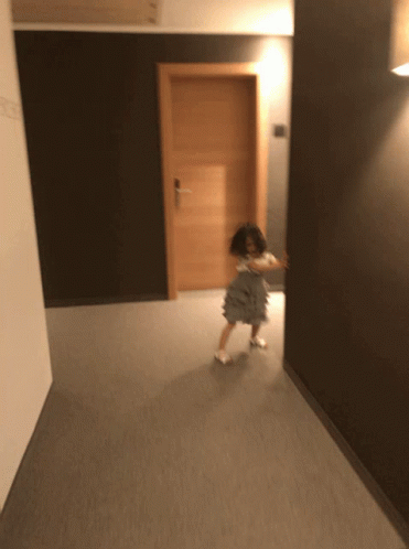Kid Throwing Tantrums Banging Head Against Wall GIF