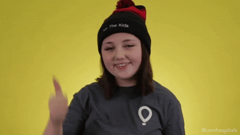 Kid Thumbs Up Approves GIF
