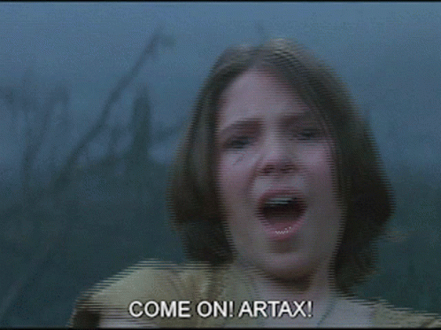 Kid Trying To Save Horse From Quicksand GIF