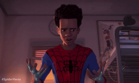 Kid Turning Into Spiderman Meme GIF